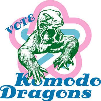 Vote Komodo Dragons!