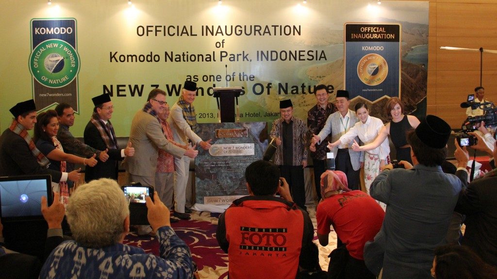 Plaque presentation in Jakarta